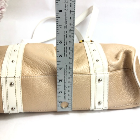 Maxx NewYork Signature Metallic Gold Shoulder Bag - Picture 12 of 12